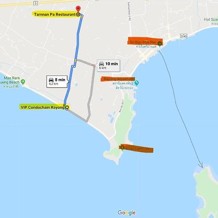 Panorama Sea View Room 245, V.I.P Condo Chain Rayong バンペー エクステリア 写真